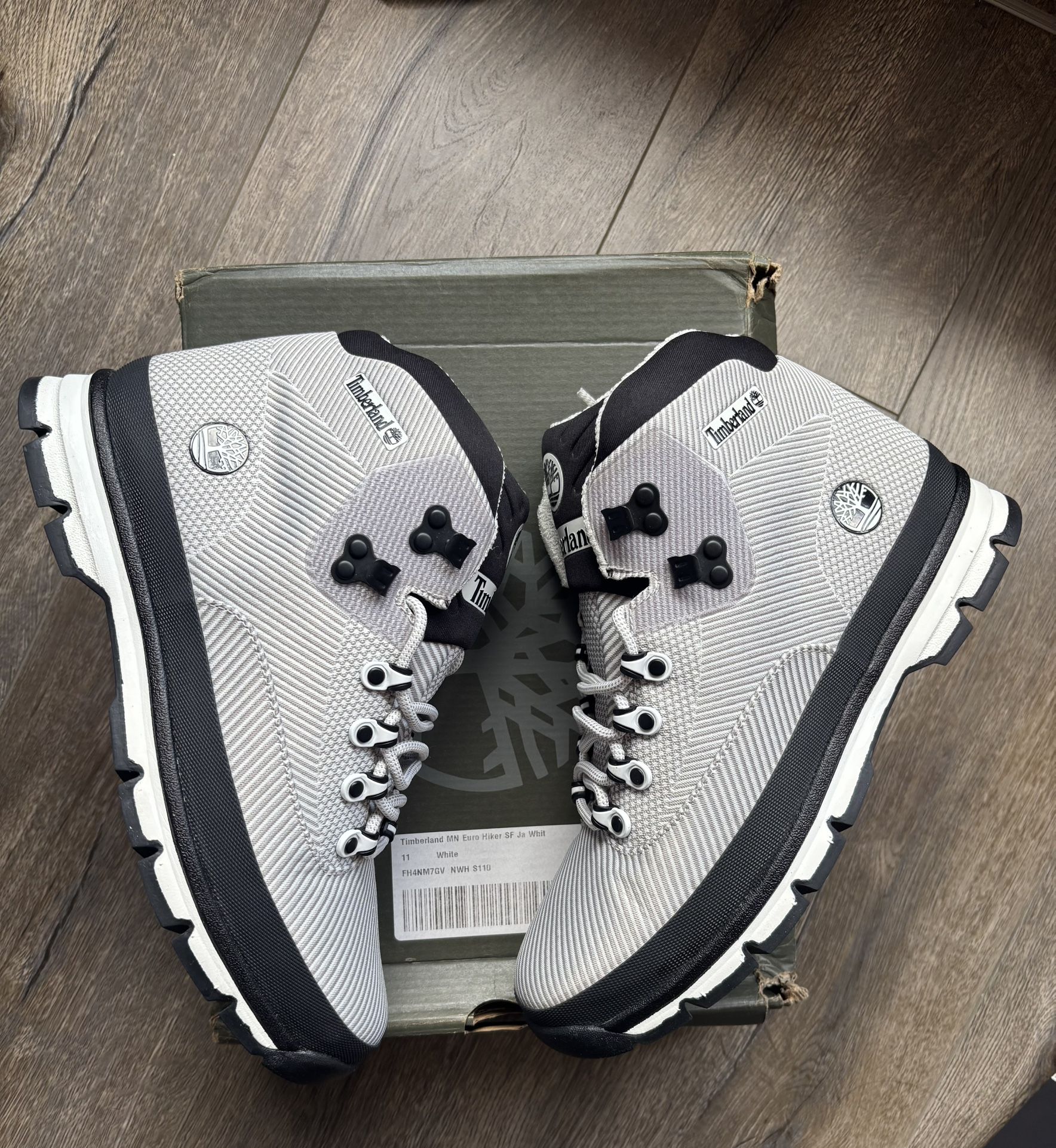 Timberland PRO Timberland Eurohiker Jacquard Men's Boot White/Black Mens Size 11