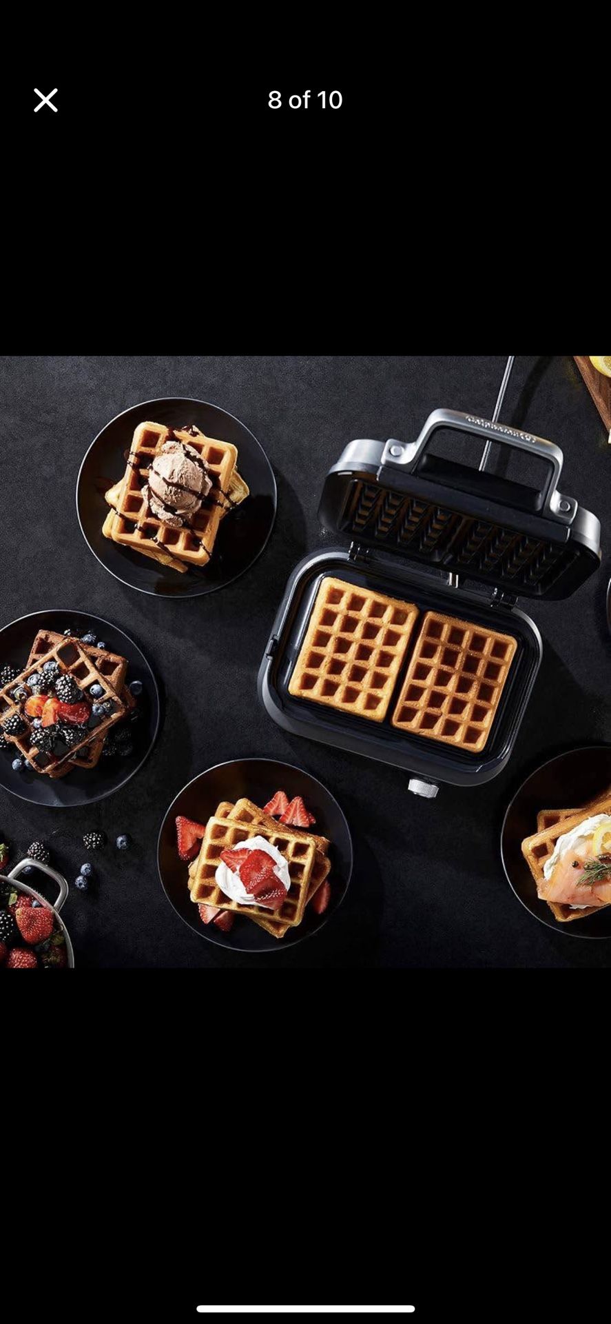 Calphalon IntelliCrisp ワッフルメーカー CKLW1 Calphalon IntelliCrisp™ Waffle Maker - Macy's