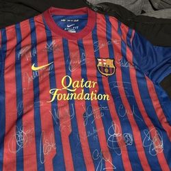 Handsigned Soccer Jersey 