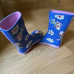 Tall Joules Rain Boots For Girls Size 3