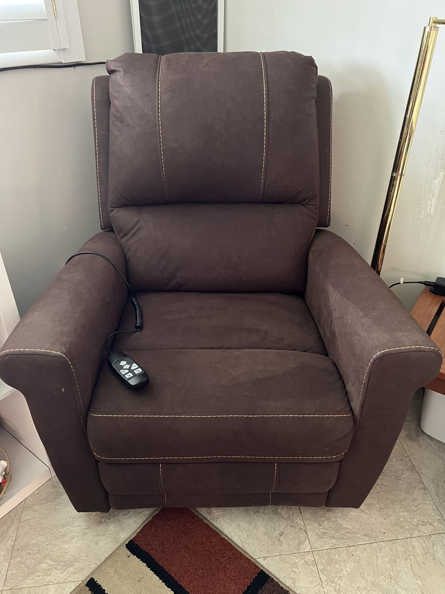 Brown Recliner Living Room Chair