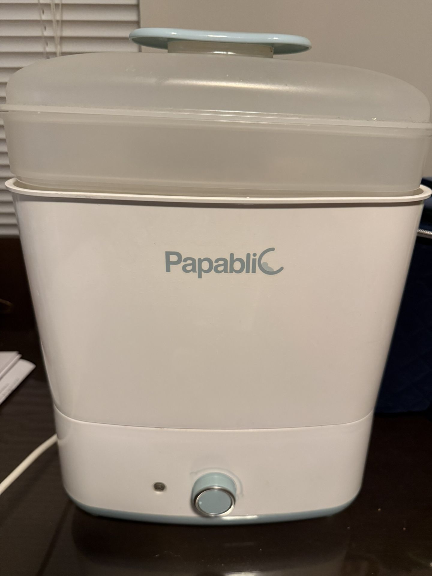 Papablic Baby Bottle Sterilizer and Dryer Pro, Esterilizador De Biberones, Electric Steam Sterilizer for Baby Bottles, Pacifiers, and Pump Parts, Larg