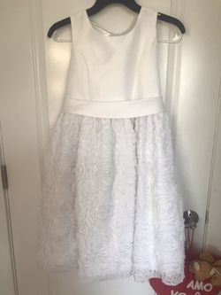 Kids dress - white