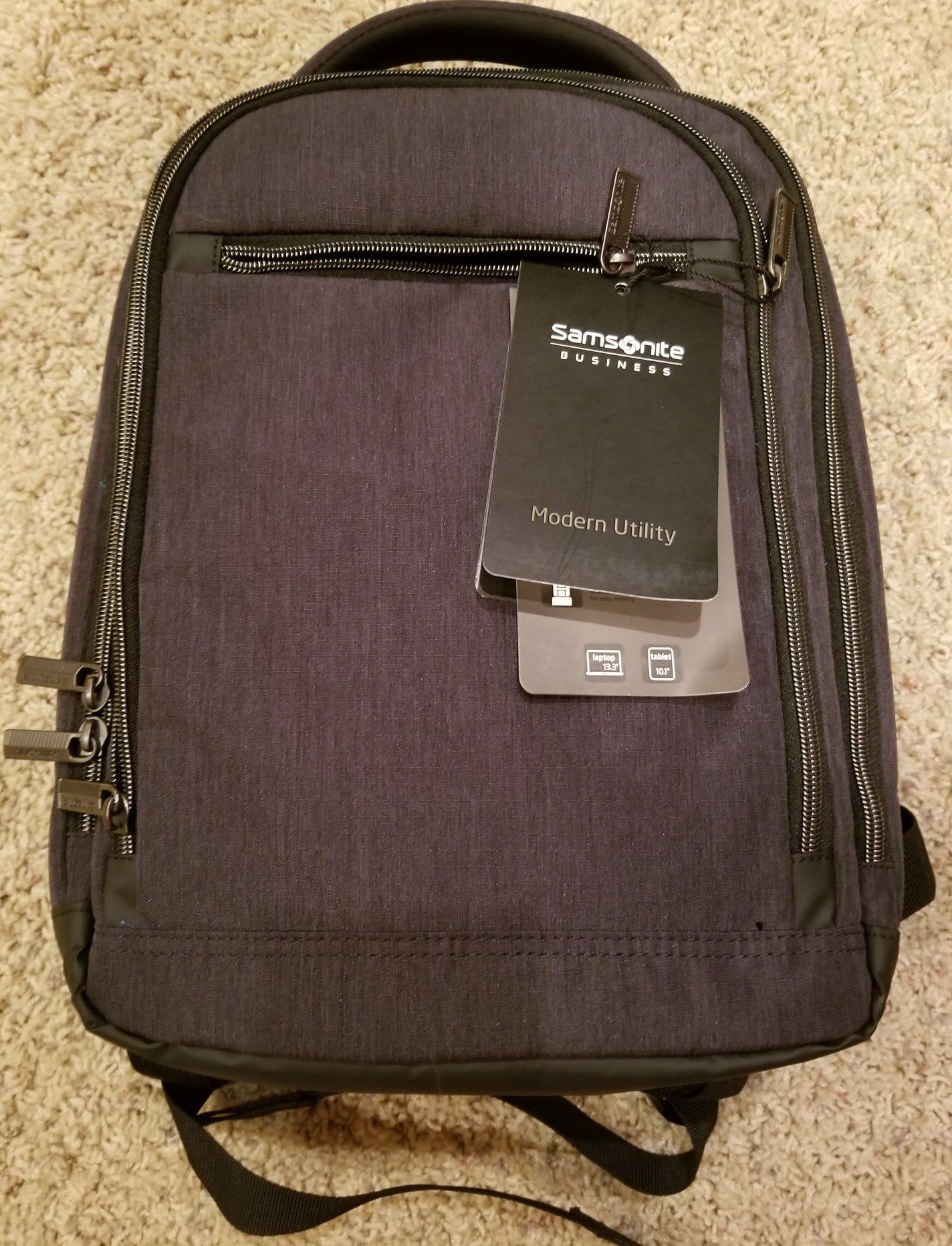 Brand new with tags Samsonite backpack/laptop carrier