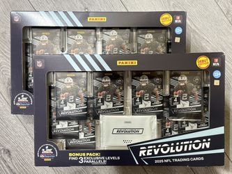 New Debut Edition Panini Revolution Football Trading Cards Bundle X 2