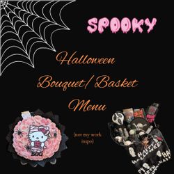 Halloween bouquet/basket
