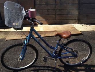 Giant Women’s Comfort Bike – Step-Through Hybrid with Basket