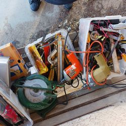 Tools 3 Box's Full Skill Saw Drills And Much More 
