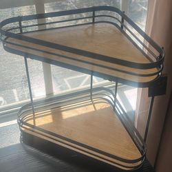 Small Corner Shelf For Desk/Bathroom