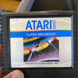 Super Breakout For Atari 5200