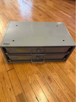 2 drawer steel drawers