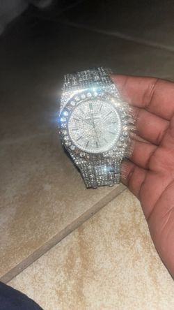 Moissanite AP watch
