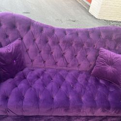 Purple Staging Couch 