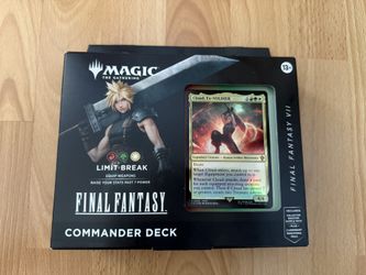 Magic: The Gathering Final Fantasy Commander Deck Limit Break