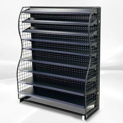 Display Shelves Liquor Supermarket Snack Organizer Rack Shelving DW9
