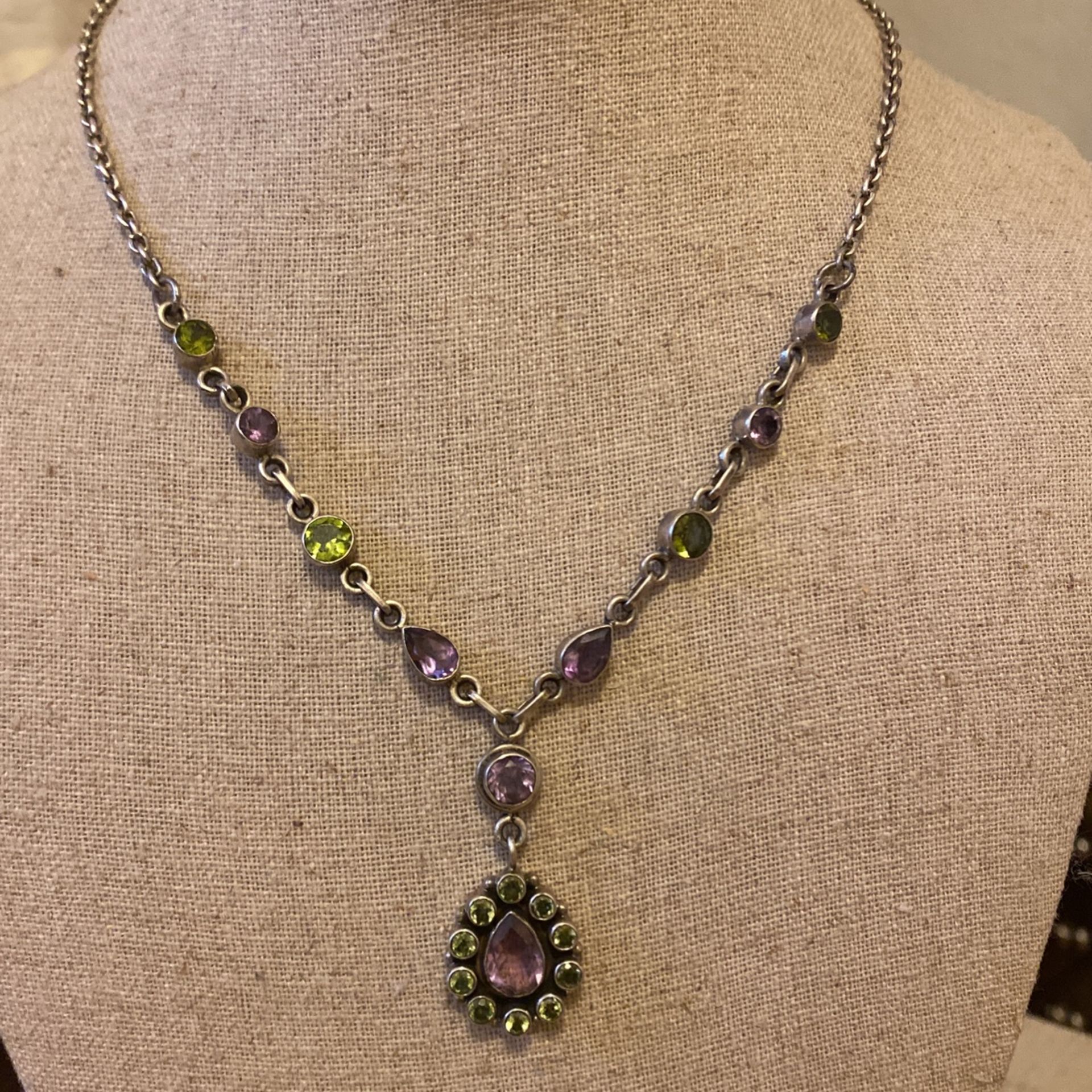 NB Sterling Silver Necklace