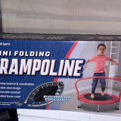 Mini Trampoline For Kids Or Exercise 