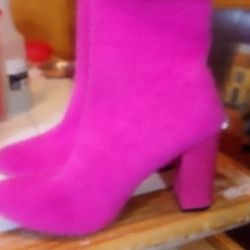 Women Pink Boots