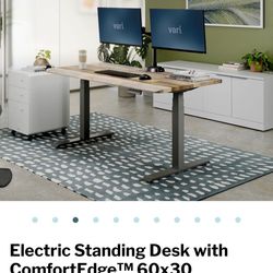 Electric Standing Desk with ComfortEdge™ 60x30