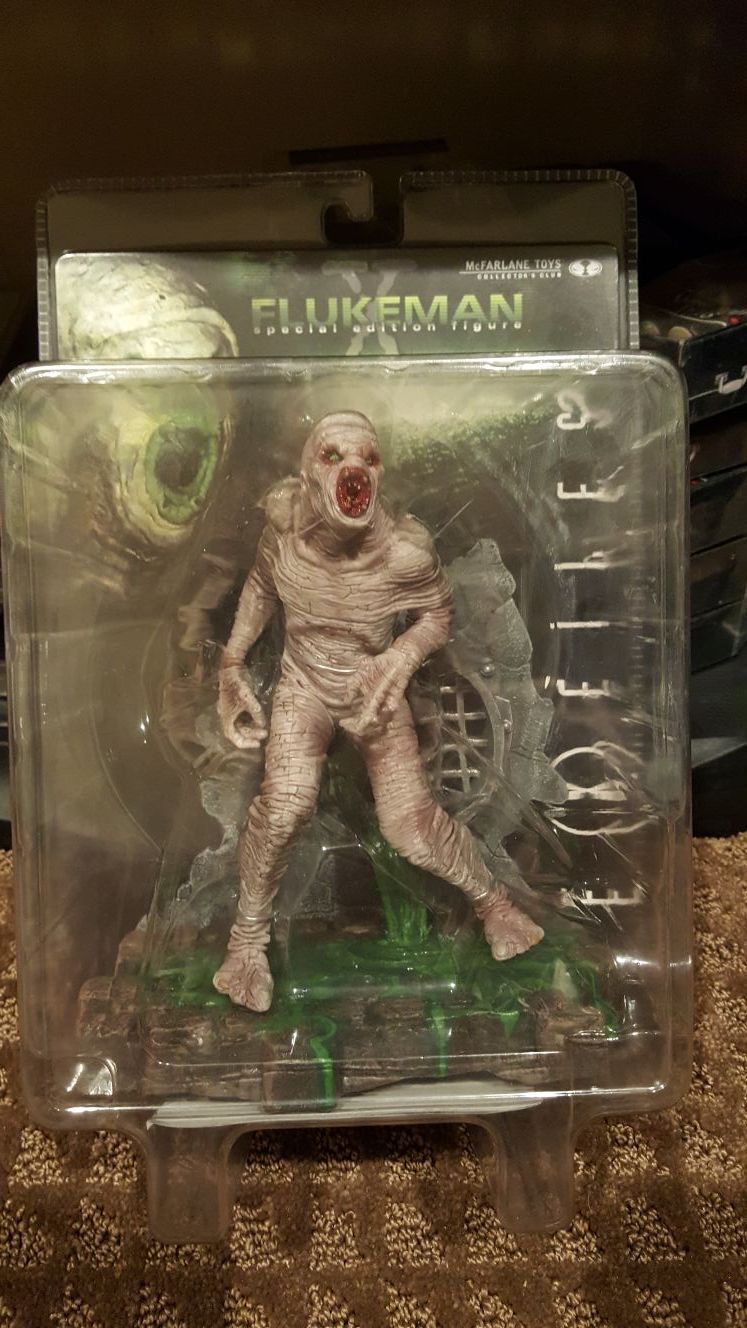 McFarlane Toys Collector's Club special edition figure Flukeman The X Files