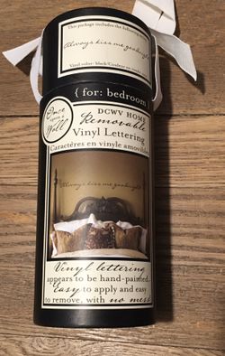 Always kiss me goodnight wall decal