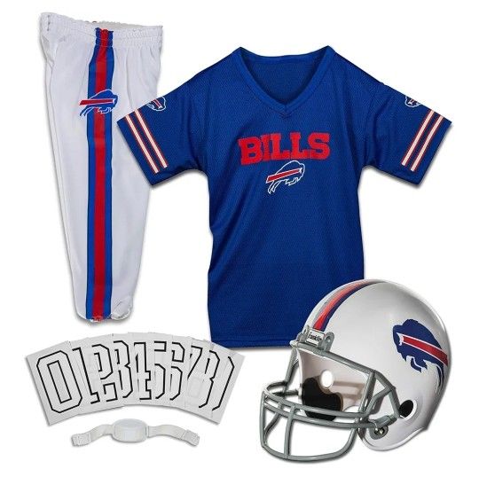 Buffalo Bill NFL Youth Football Uniform Set- Size Large