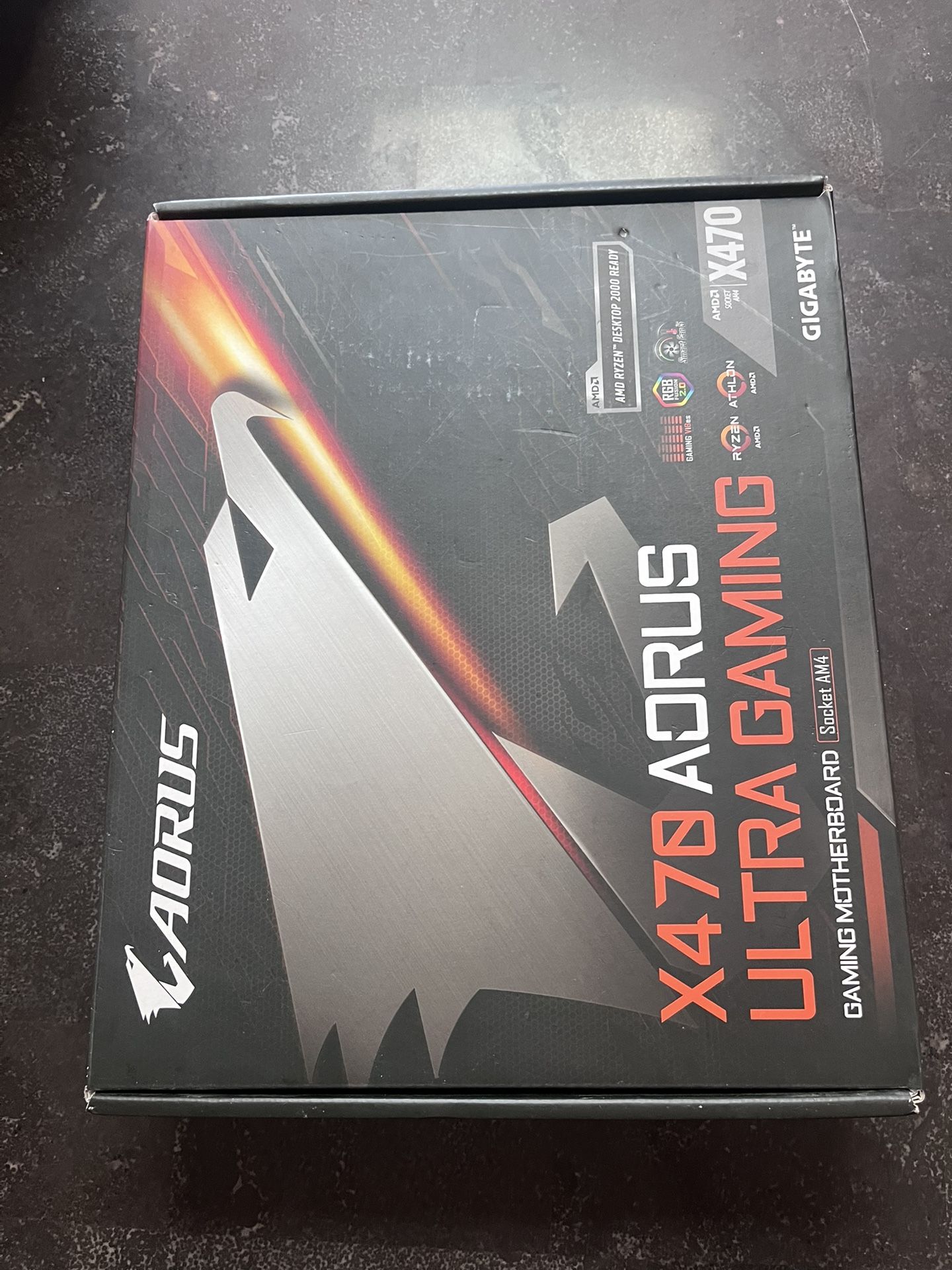 GIGABYTE X470 AORUS ULTRA GAMING AMD AM4 DDR4 ATX Motherboard