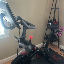 Peloton with Mat and 2 Pairs Of Shoes