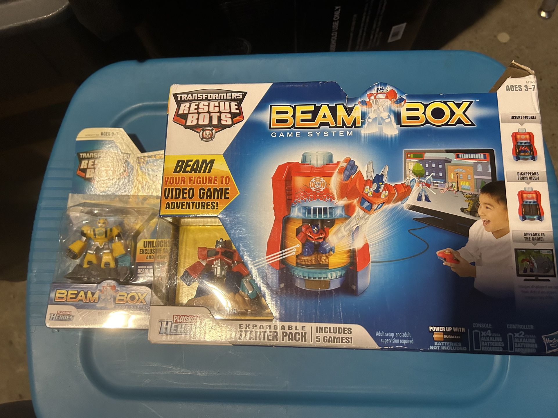 Transformers Rescue Bots Beam Box Game System