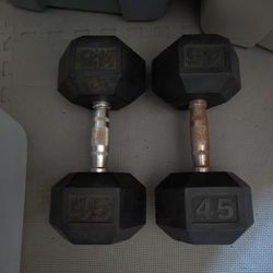 45lb dumbbells