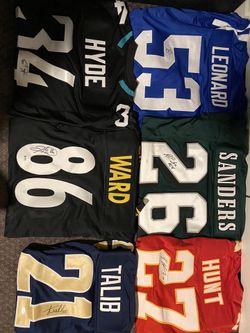 Sports memorabilia jerseys and more