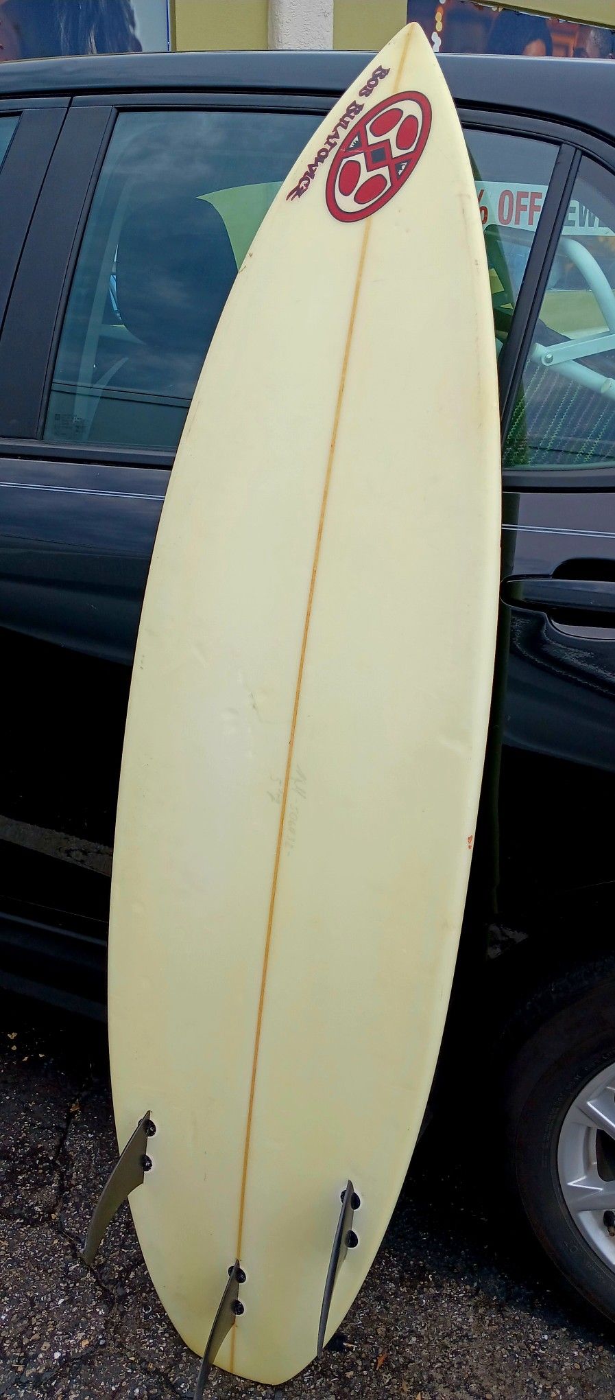 Custom Bob Blaylock Thruster – Hand-Shaped Ride with Vintage Vibes