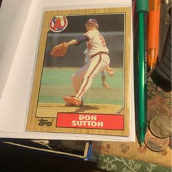 Baseball Card Don Sutton