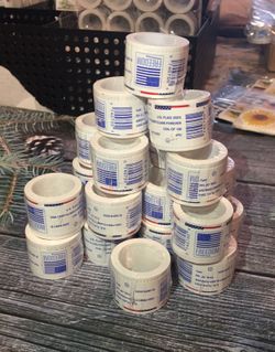 5 rolls of first class forever freedom flags domestic mailing