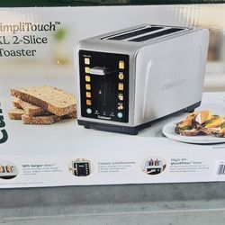 Open Box Brand New Cuisinart Simple Touch XL Two Slice Toaster
