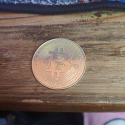 .999 Fine Gold Bitcoin Collector's Coin