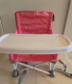 Summer Infant Pop 'N Sit Portable Booster Chair - Booster Seat for Indoor/Outdoor floor or chair