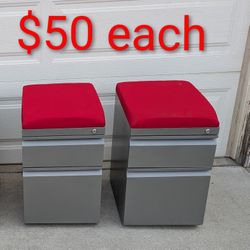 2-Drawer Rolling File Cabinet Letter Size, More Below....