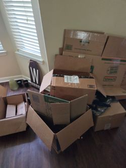 Moving boxes