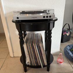 Black End Table 