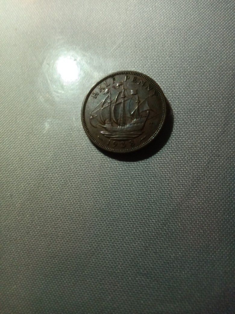 German Half Penny 1938!