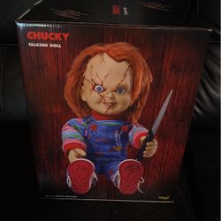 Brand new Chucky doll in the