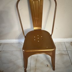 Bronze Metal chair 