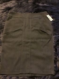 SKIRT DARK GRAY SIZE SMALL