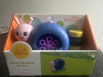 New Snail Bubble Maker. Have Multiple $5  Each.