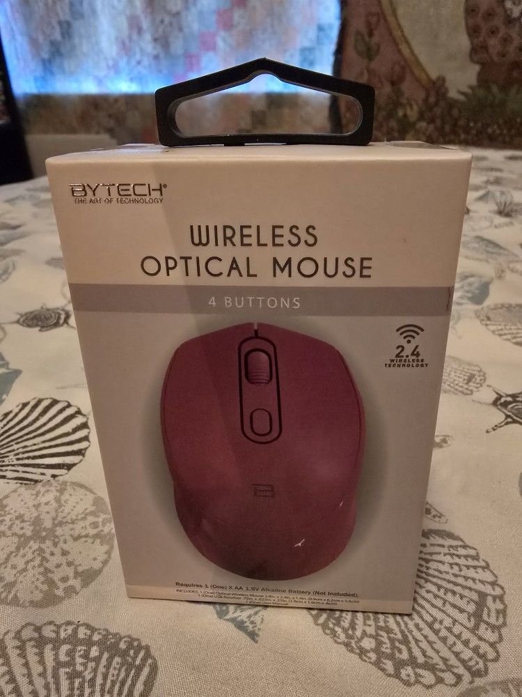 Pink Wireless Mouse
