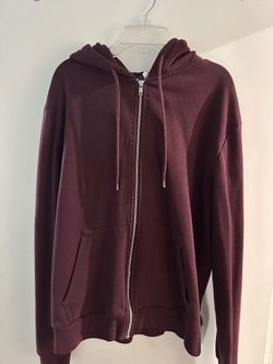 Burgundy sweater