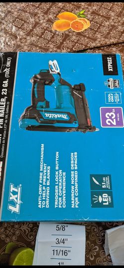 Makita

18V LXT Lithium-Ion 23-Gauge Cordless Pin Nailer (Tool-Only)