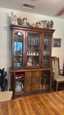 Wooden hutch