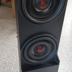 2019 Chevy/ Sierra Sub Box W/DD Audio Sl600 12" Set In Sealed Box 